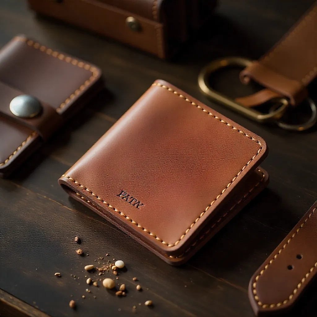 Leather product details